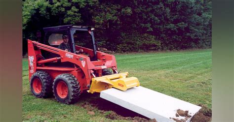 skid steer slab crab|Kenco Backhoe Slab Crab Attachment .